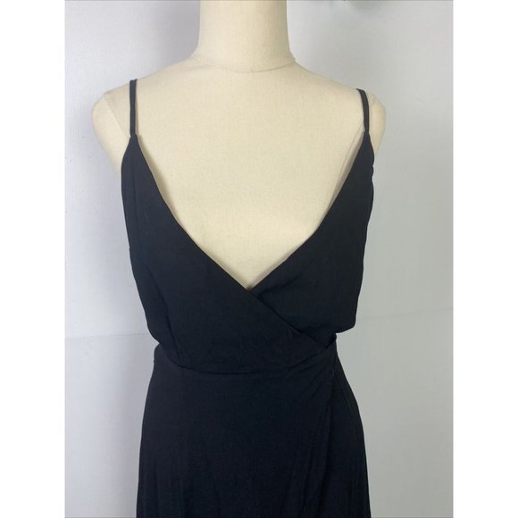 BNWT Kookaï HUNTINGTON WRAP DRESS BLACK Colour Size 34 AU 10 - Picture 2 of 10